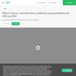 Albert Uderzo : son interview confession aux journalistes de GEO en 2015...