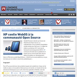 HP et l'open source