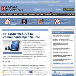 HP et l'open source