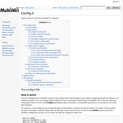 Config.h - MultiWii