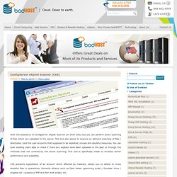 ConfigServer eXploit Scanner (CXS)