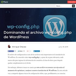 Cómo configurar el archivo wp-config.php de WordPress