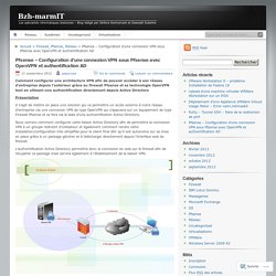 Pfsense – Configuration d’une connexion VPN sous Pfsense avec OpenVPN et authentification AD