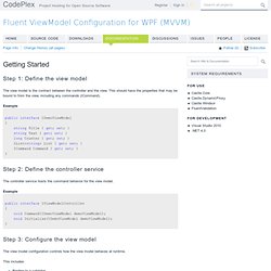Fluent ViewModel Configuration for WPF (MVVM)
