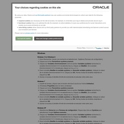 Configuration ou modification de la variable système PATH