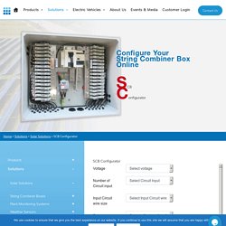 SCB Configurator of Customised Solution - Trinity Touch