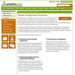 Online Configurators - Ecreativeworks