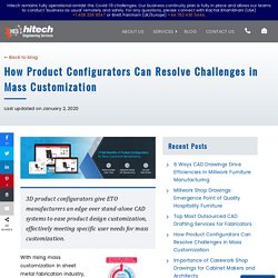 How Product Configurators Can Resolve Challenges in Mass Customization