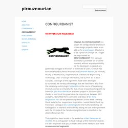 CONFIGURBANIST - pirouznourian