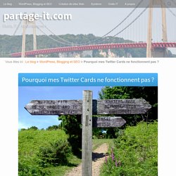Configurer les Twitter Cards avec WordPress SEO by Yoast