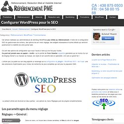 Configurer WordPress SEO