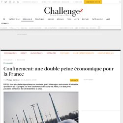 Confinement: une double peine économique pour la France