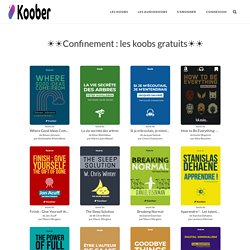 Koober offre un livre audio gratuit par jour pendant le confinement