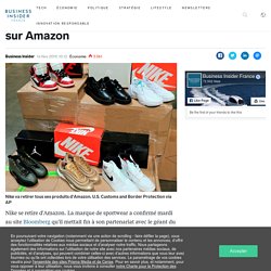 C'est confirmé, Nike ne vendra plus ses produits sur Amazon