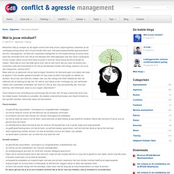 Wat is jouw mindset? « GdB conflict & agressie management