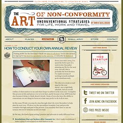The Art of Non-Conformity & How to Conduct Your Own Annual Review