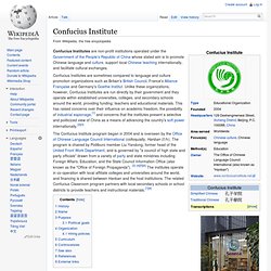 Confucius Institute