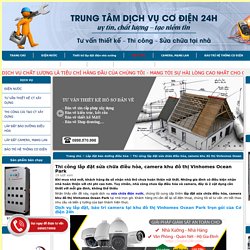 Thi công lắp đặt sửa chữa điều hòa, camera khu đô thị Vinhomes Ocean Park