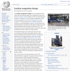 London congestion charge
