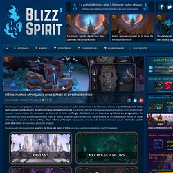 Faë nocturnes : aperçu des liens d'âmes de la congrégation - BlizzSpirit : News et guides