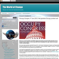 Het grootste Occupy protest ooit
