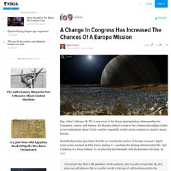 A Change In Congress Has Increased The Chances Of A Europa Mission
