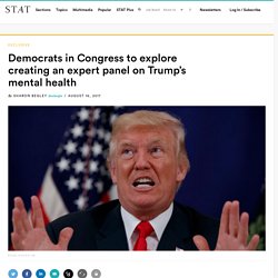 Congressional Democrats may form expert panel on Trump's mental health