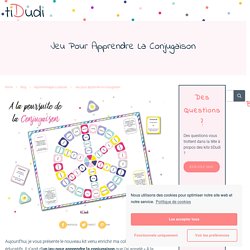 Jeu pour apprendre la conjugaison - Kit pédagogique - tiDudi