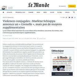 Violences conjugales : Marlène Schiappa annonce un « Grenelle », mais pas de moyens supplémentaires