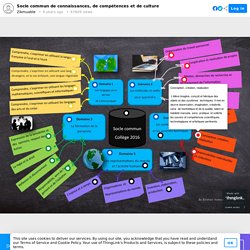 Socle commun de connaissances, de compétences et de culture