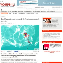 Les Français connaissent-ils l'entrepreneuriat social?