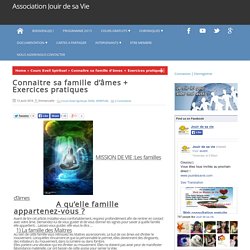 Connaitre sa famille d'âmes + Exercices pratiques - Association Jouir de sa Vie