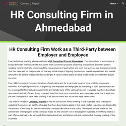 Connect 2 Payroll - HR Consulting Firm in Ahmedabad