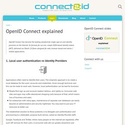 OpenID Connect explained