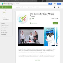 LYK - Connect with LYKMinded People – Apps on Google Play
