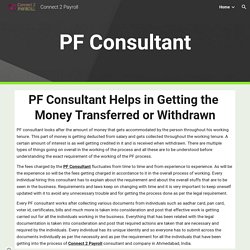 Connect 2 Payroll - PF Consultant