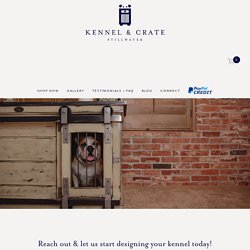 Connect With Us For Wooden Dog Kennels