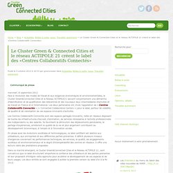 Le Cluster Green & Connected Cities - Cluster Green & Connected Cities