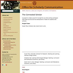 Office for Scholarly Communication