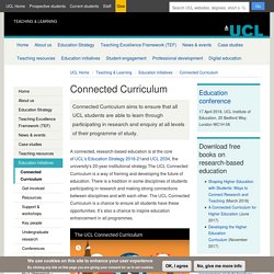 Connected Curriculum