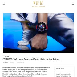 TAG Heuer Connected X Super Mario: Limited Edition Smart Watch