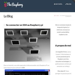 Se connecter en SSH au Raspberry pi à partir de Windows ou de Mac