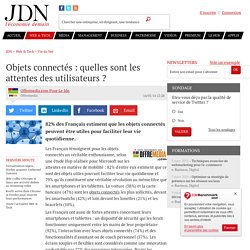 Objets connectés : quelles sont les attentes des utilisateurs