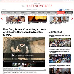 New Drug Tunnel Connecting Arizona And Mexico Discovered In Nogales