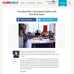 Free Desk Here: Connecting Creatives with Free Desk Space
