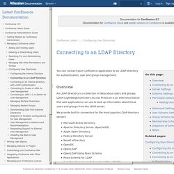 Connecting to an LDAP Directory