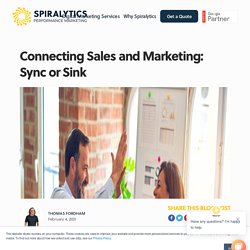 Connecting Sales and Marketing: Sync or Sink
