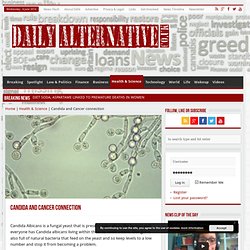 Candida and Cancer connection - Daily Alternative News - Alternative News - Something Different for the People!