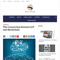 Can be IoT & Blockchain connected in various ways