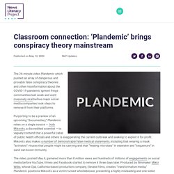 Classroom connection: 'Plandemic' brings conspiracy theory mainstream — News Literacy Project